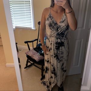 High Low Tie-Dye Sundress